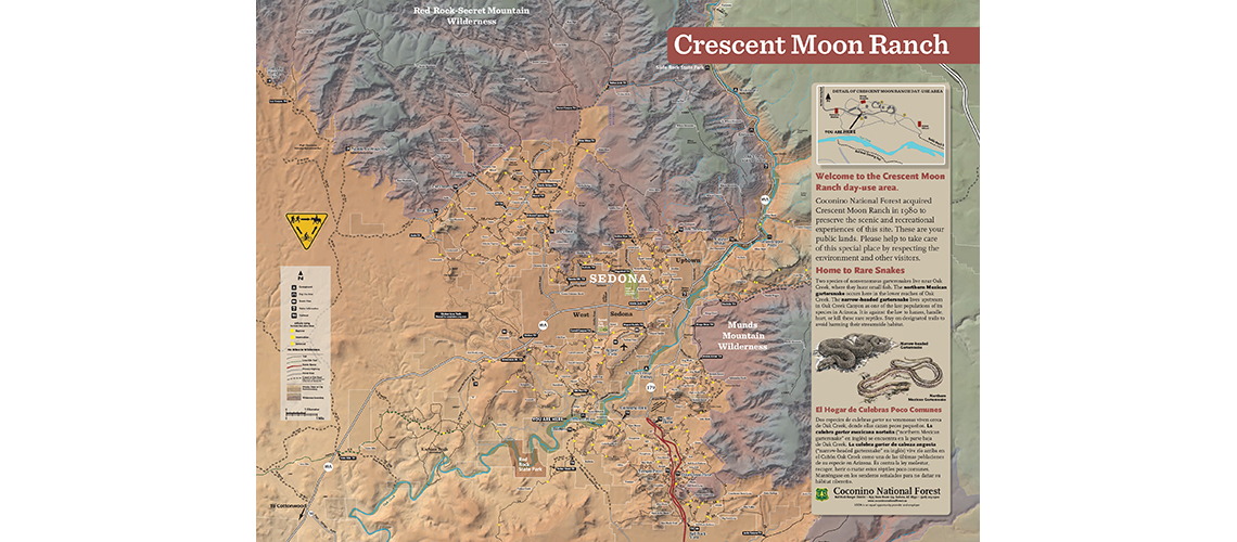 Sedona interpretive sign